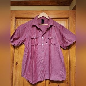 The North Face Men's Short Sleeve Button Shirt, Large